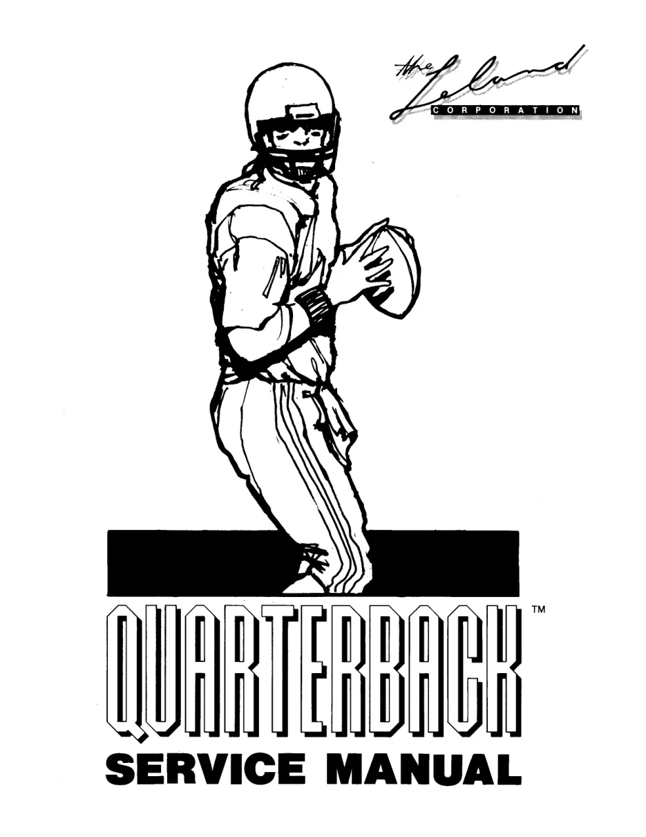 quarterback service manual|leland|games|.webp