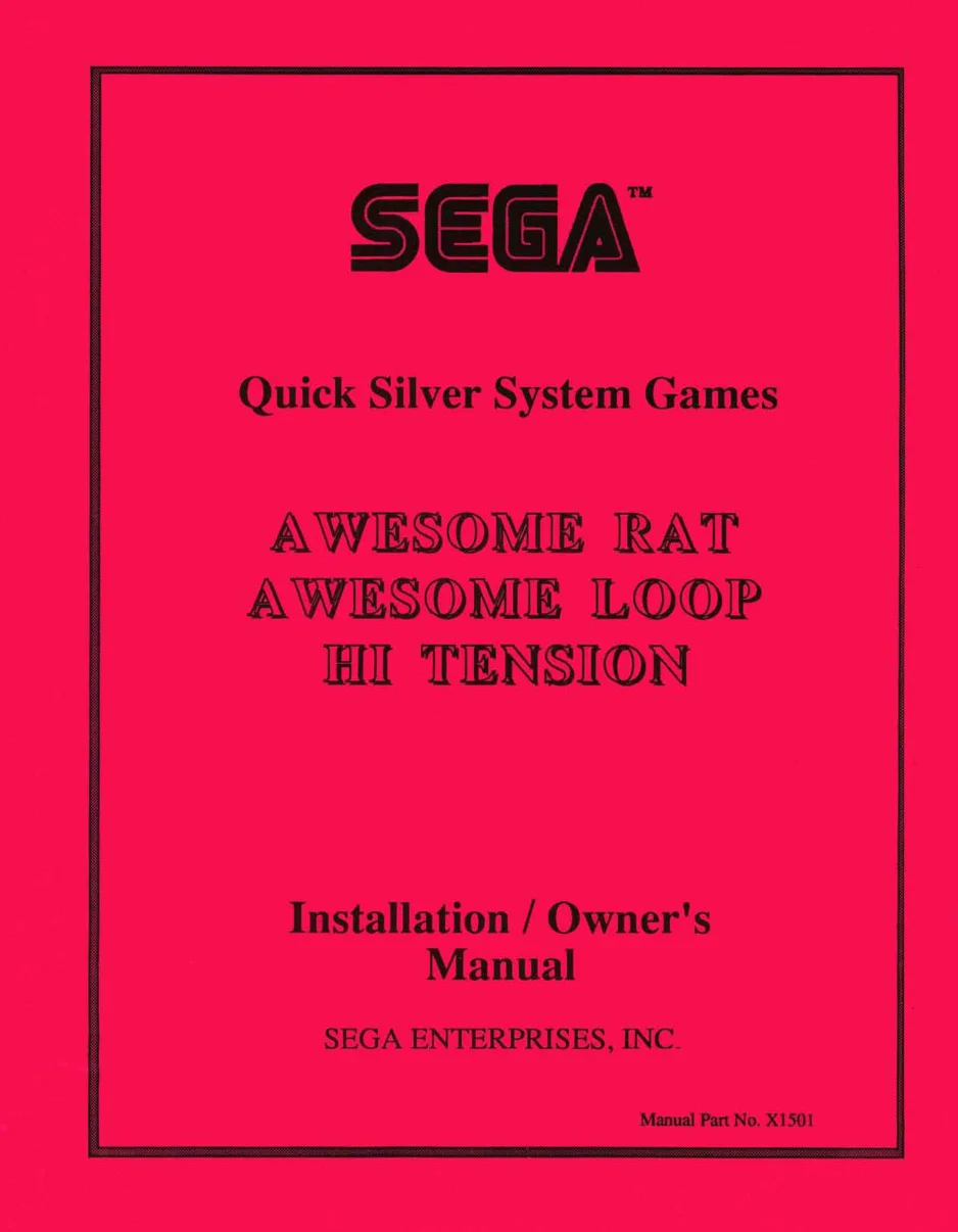 quick sliver system games manual|sega|games|.webp
