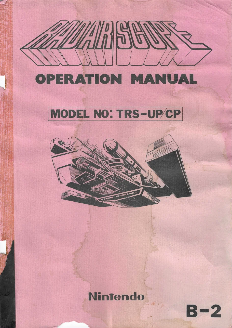 radar scope operation manual|nintendo|games|.webp