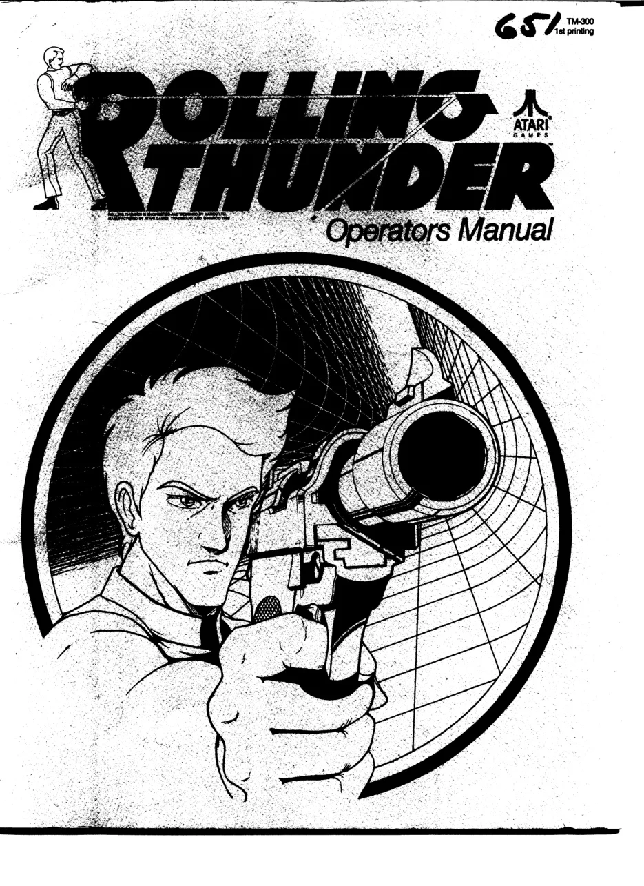 rolling thunder manual|atari|games|.webp
