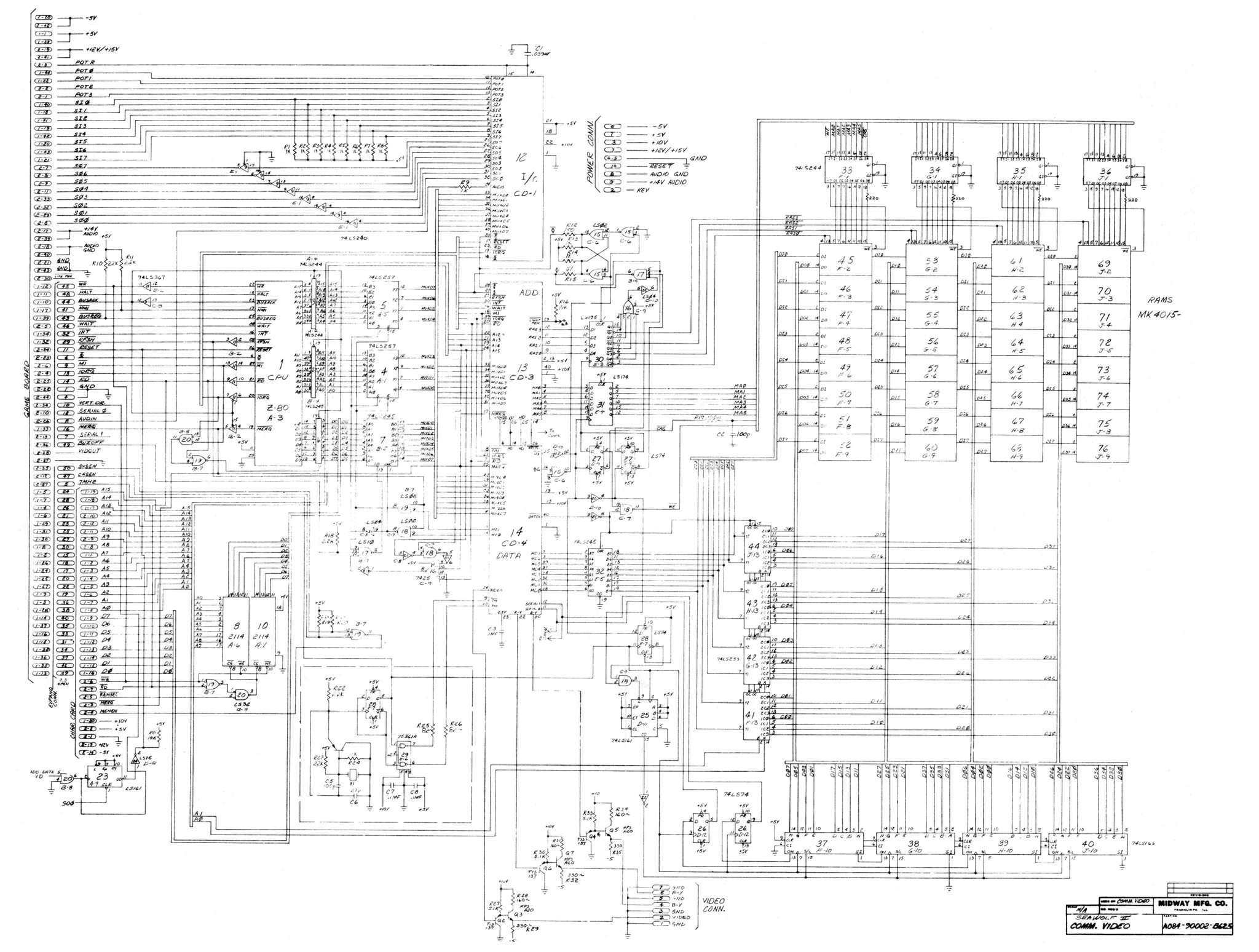 sea wolf ii comm video manual|bally-midway|aux-boards|.webp