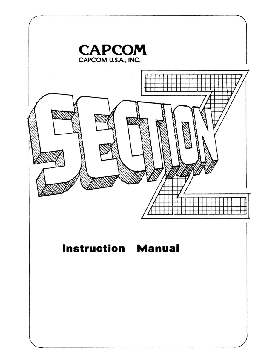 section z instruction manual|capcom|games|.webp