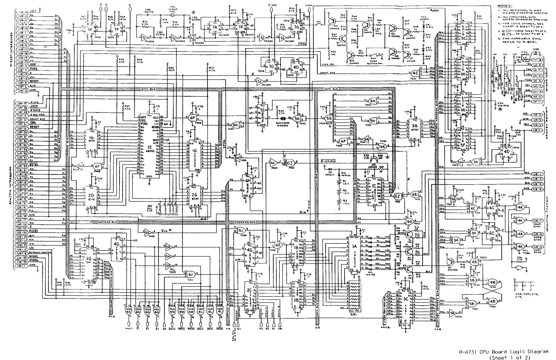 sinistar schematic|williams|schematics-and-wiring|.webp