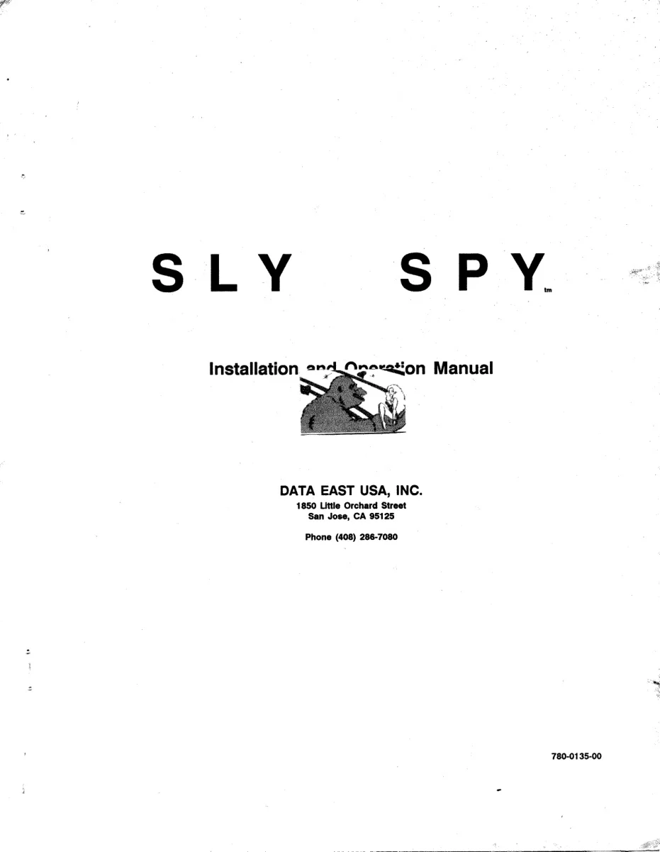 sly spy manual|data-east|games|.webp