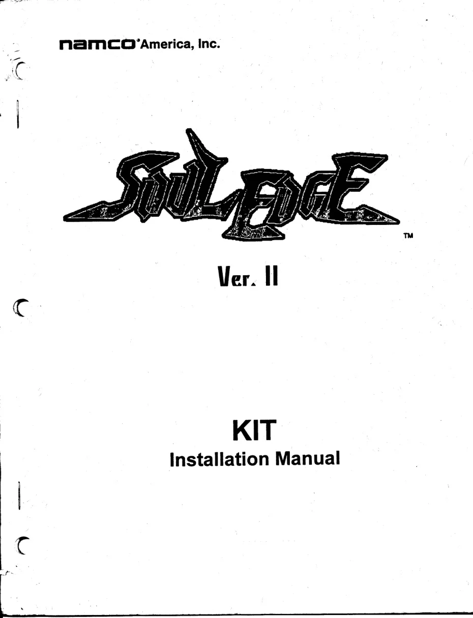 soul edge ver ii installation manual|namco|games|.webp