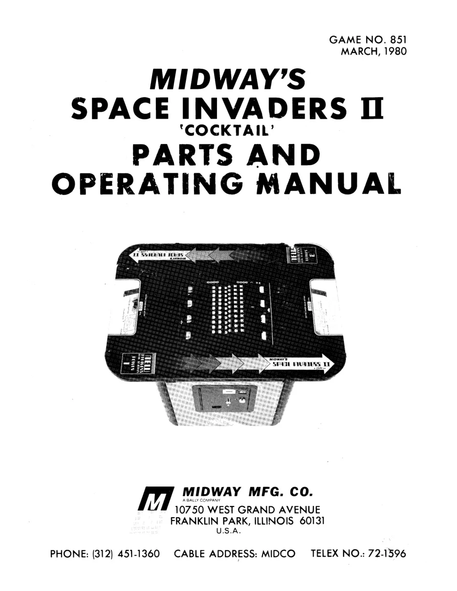 space invaders 2 cocktail manual|taito|cabinets|.webp
