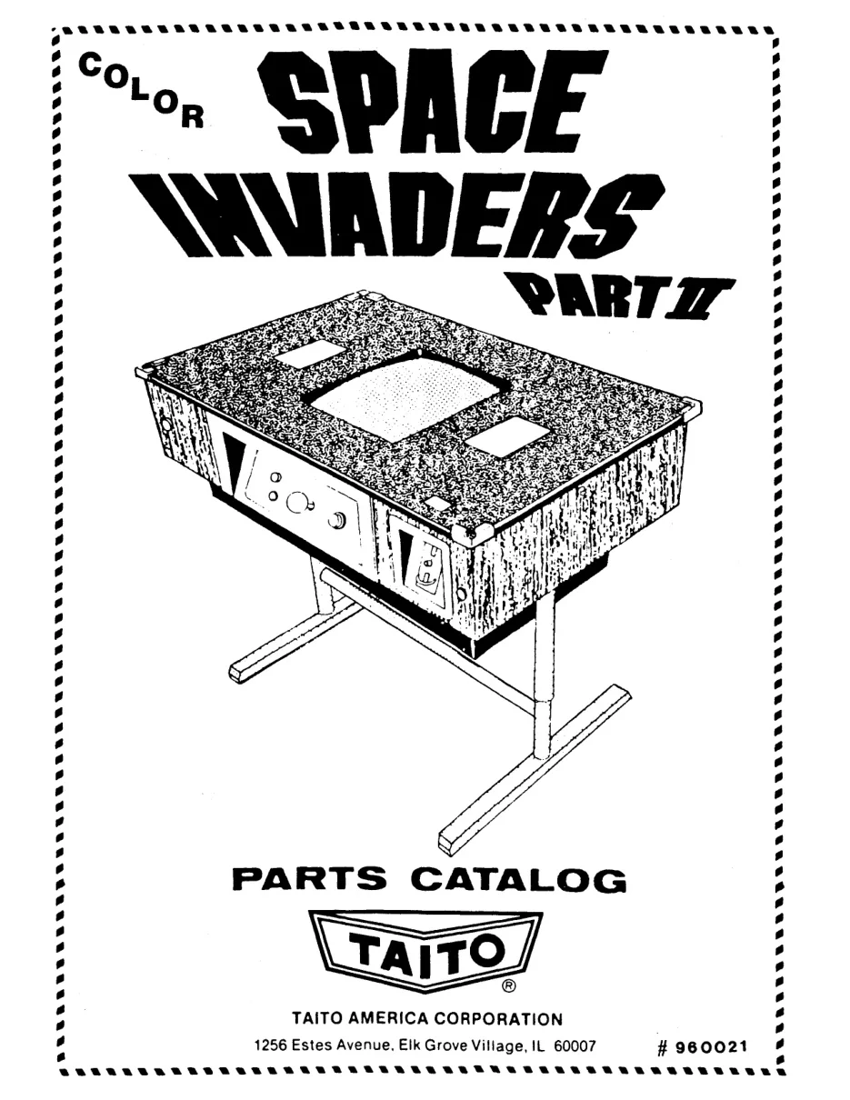 space invaders part 2 color manual|taito|games|.webp