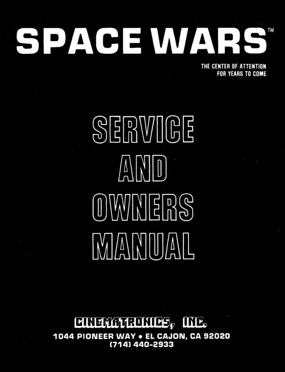 space wars manual|cinematronics|games|.webp
