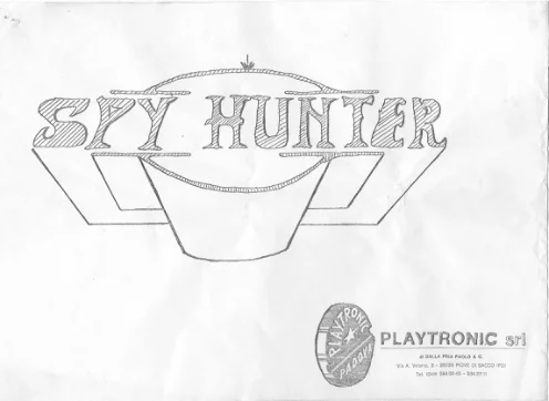 spy hunter playtronic manual|bally-midway|games|.webp