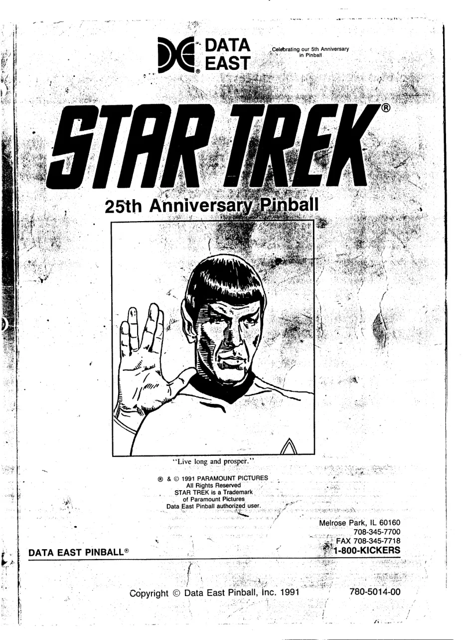 star trek anniversay pinball operation manual|data-east|pinball-em-adjacent|.webp