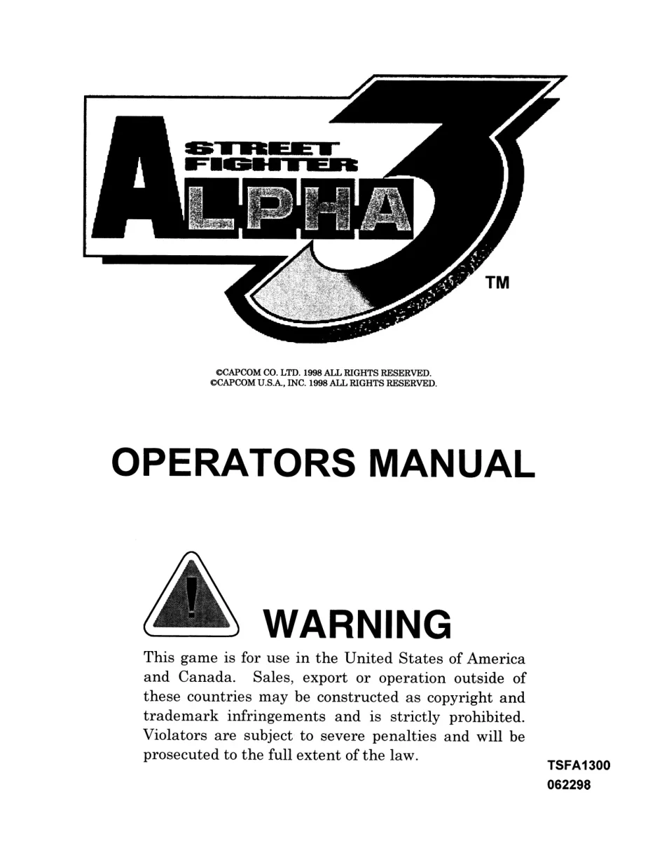 street fighter 3 alpha manual|capcom|games|.webp