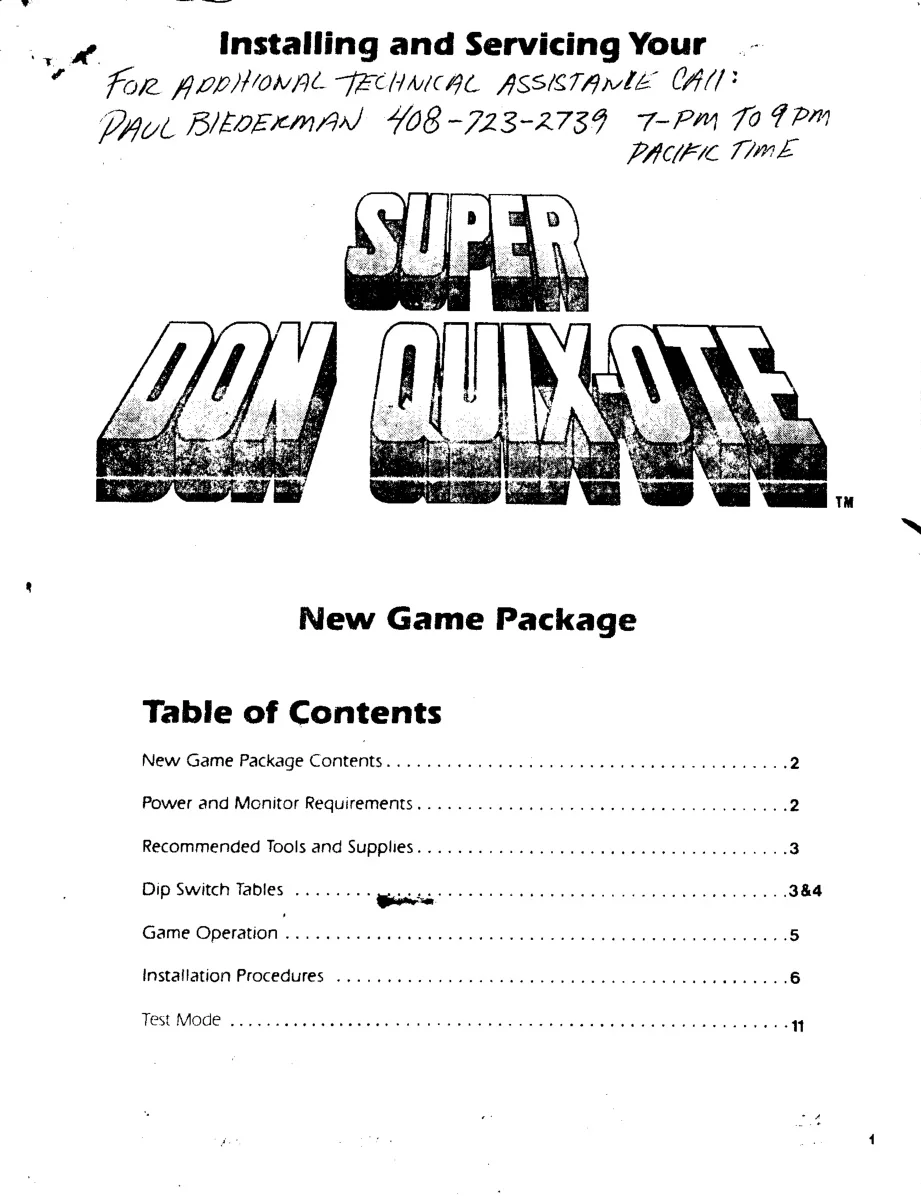 super don quixote manual|universal|laserdisc.webp