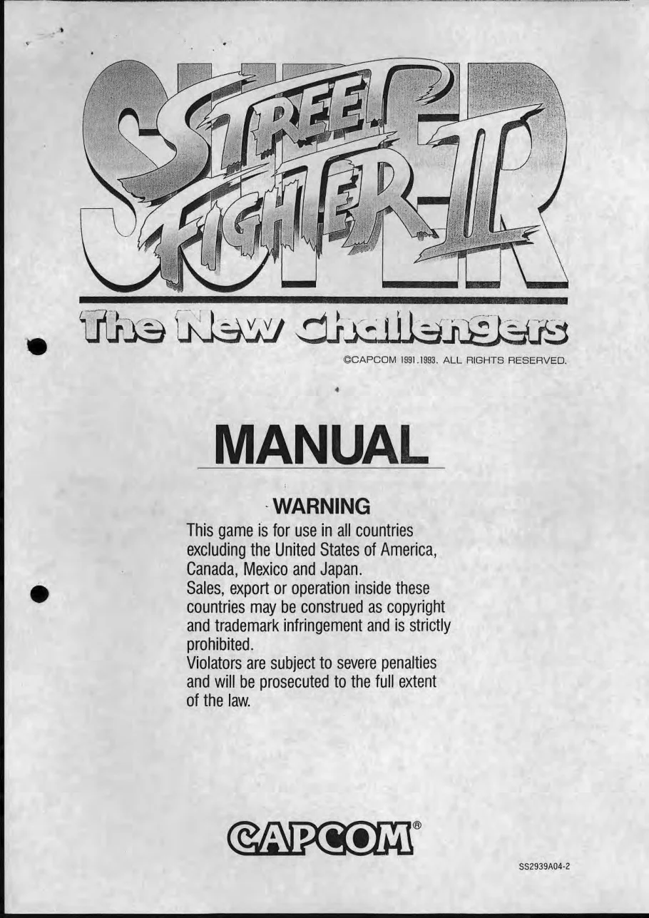super street fighter ii the new challengers manual|capcom|games|.webp