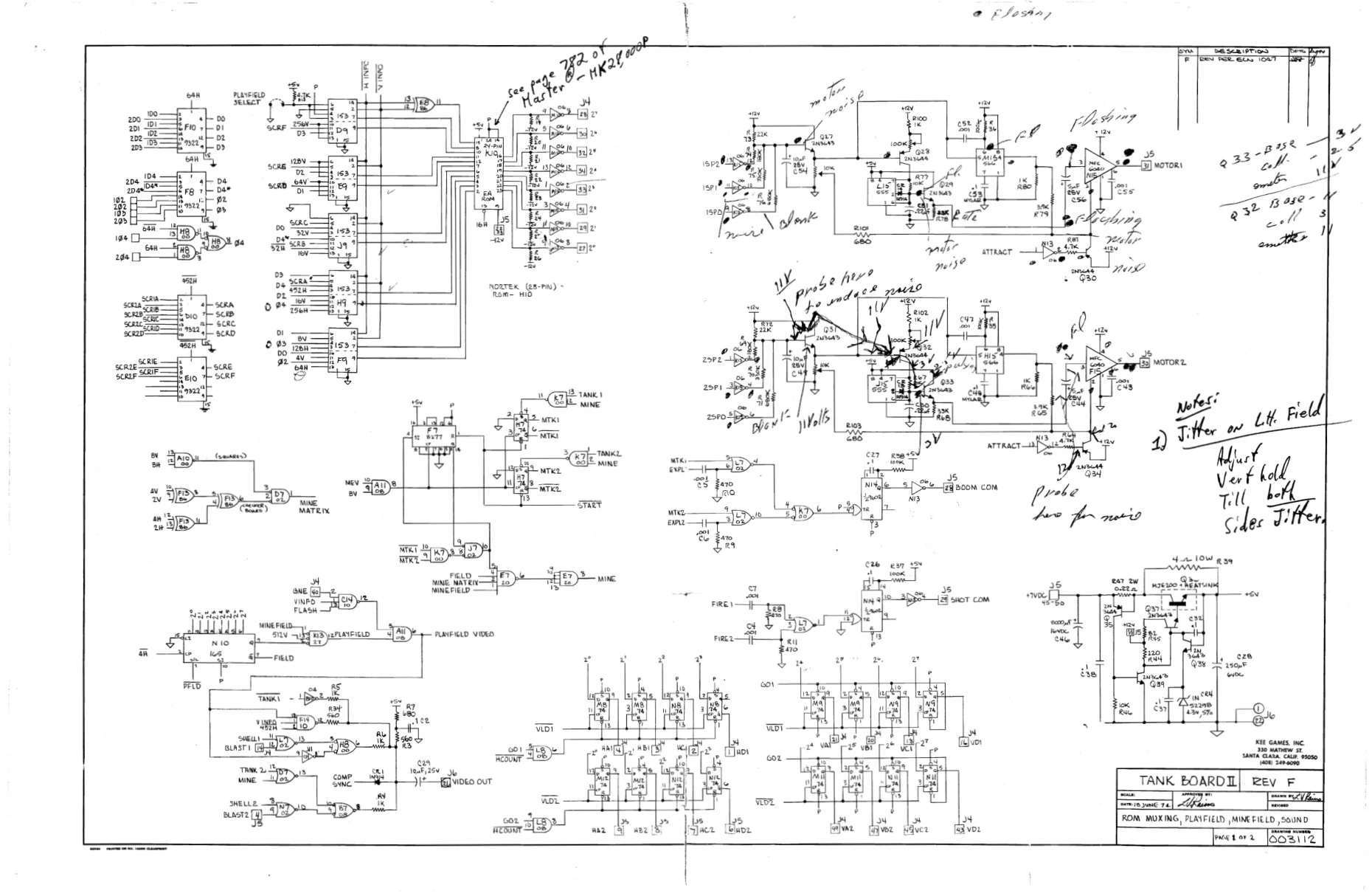 tank tm-010 board ii rev-f schematic|atari|schematics-and-wiring|rev f.webp
