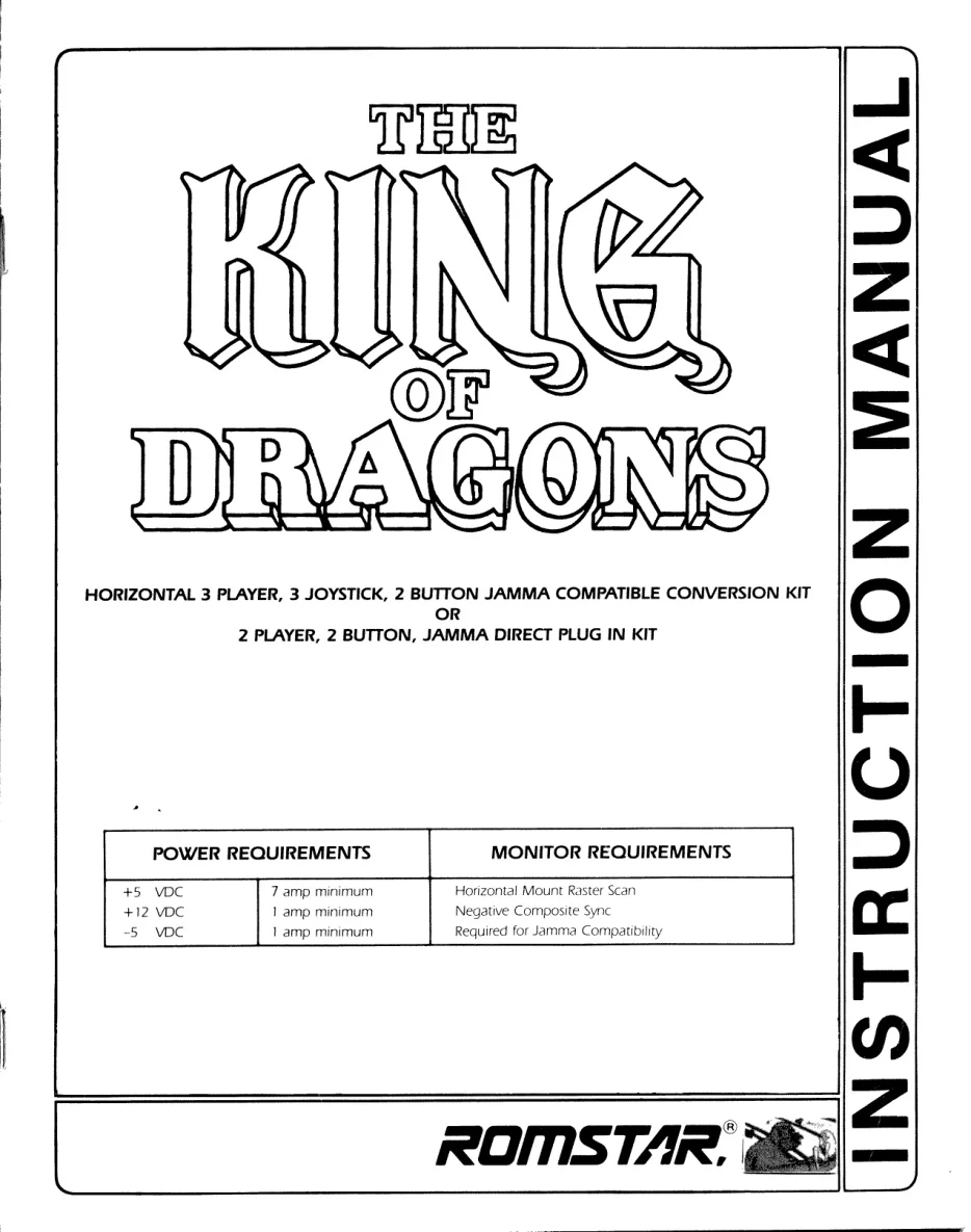 the king of dragons manual|capcom|games|.webp