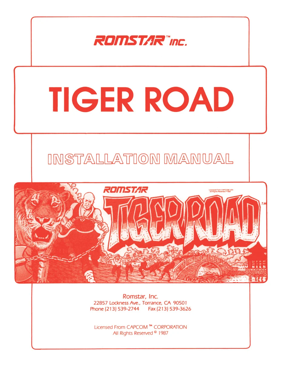 tiger road manual|capcom|games|.webp