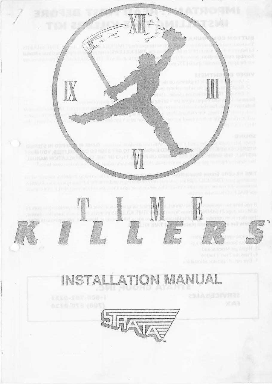 time killers installation manual|incredible-technologies|games|.webp