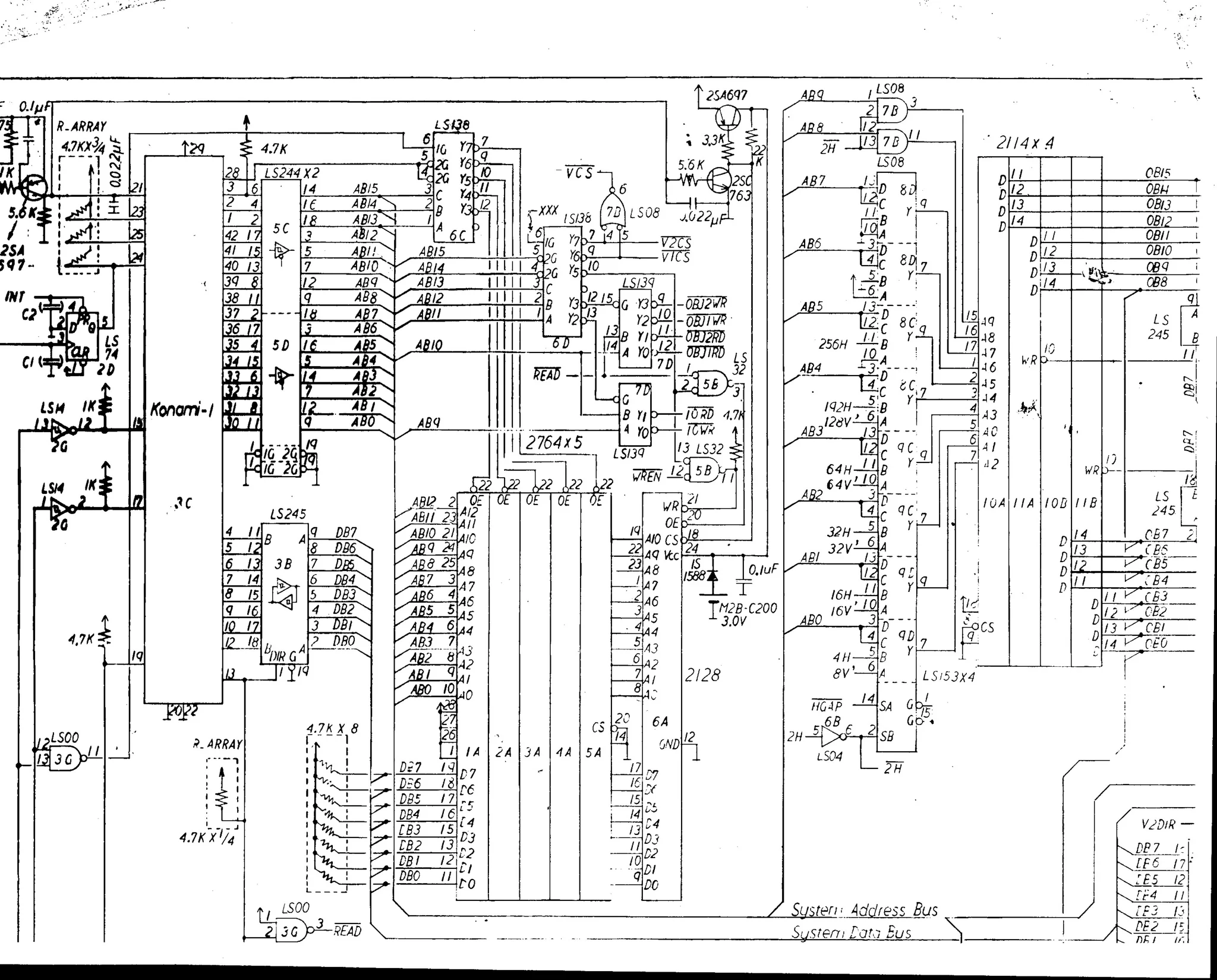 track field schematic|konami|schematics-and-wiring|.webp