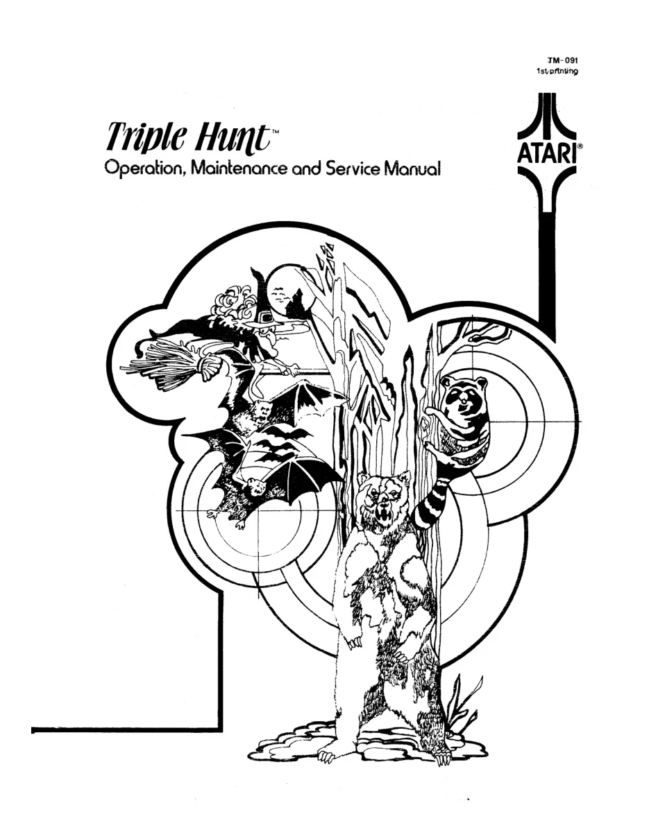 triple hunt manual|atari|games|.webp