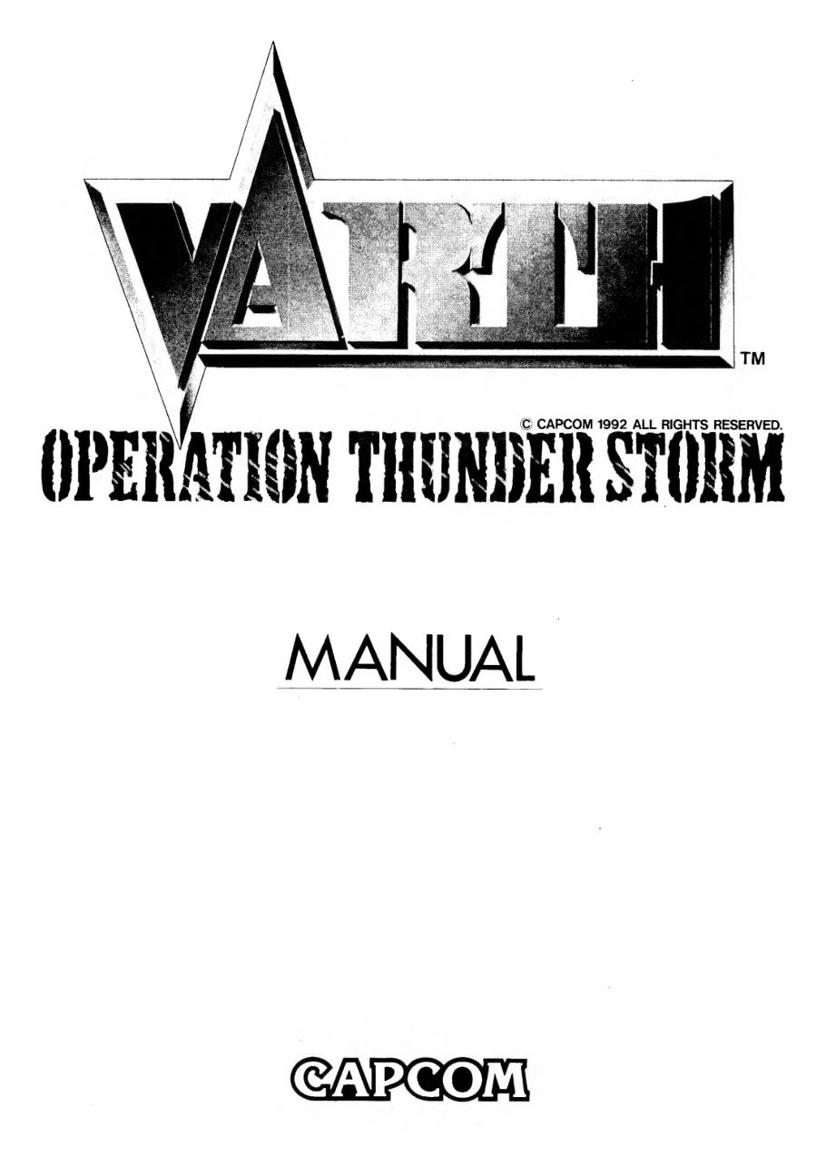 varth thunderstorm operation manual|capcom|games|.webp