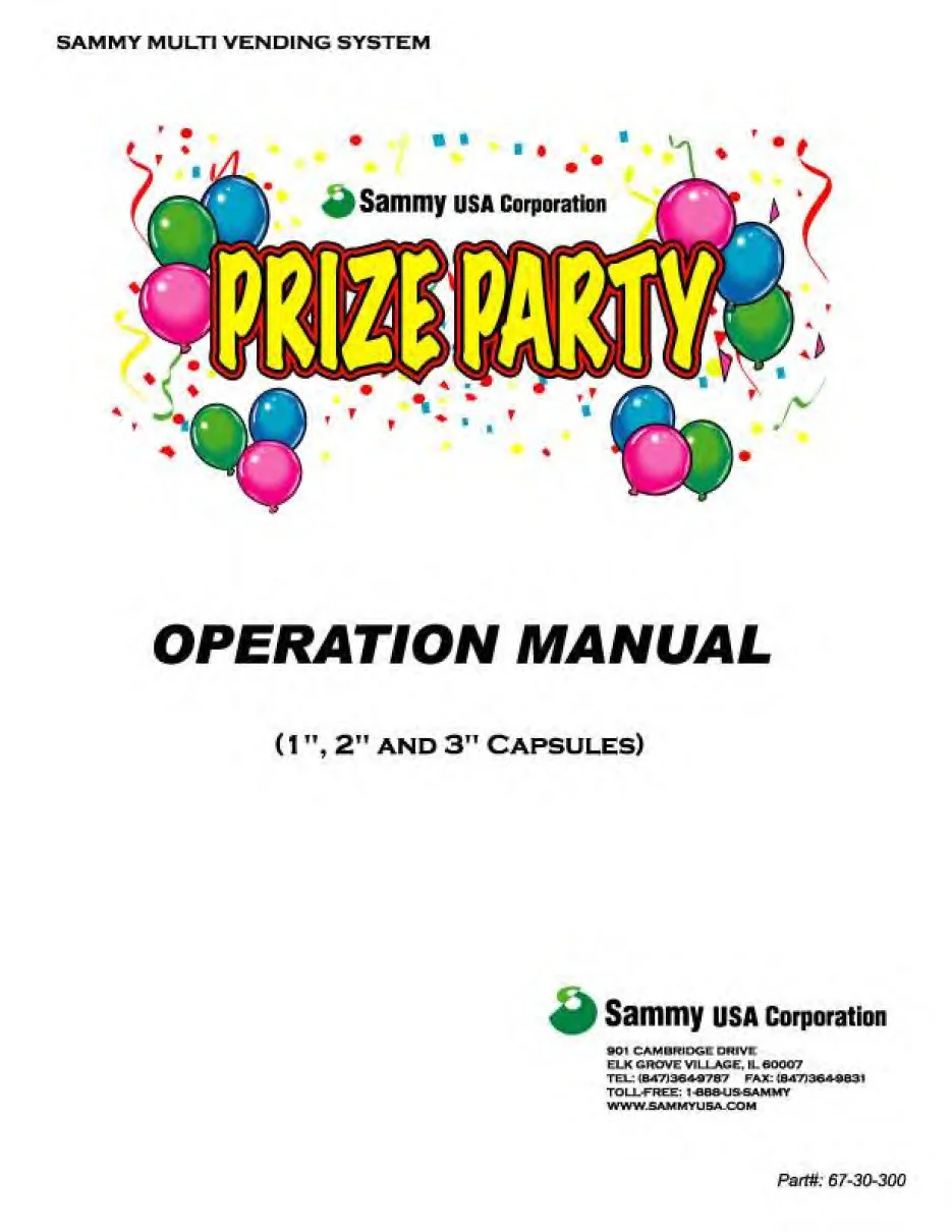 vending system prize party multi manual|unknown|parts-and-peripherals|.webp