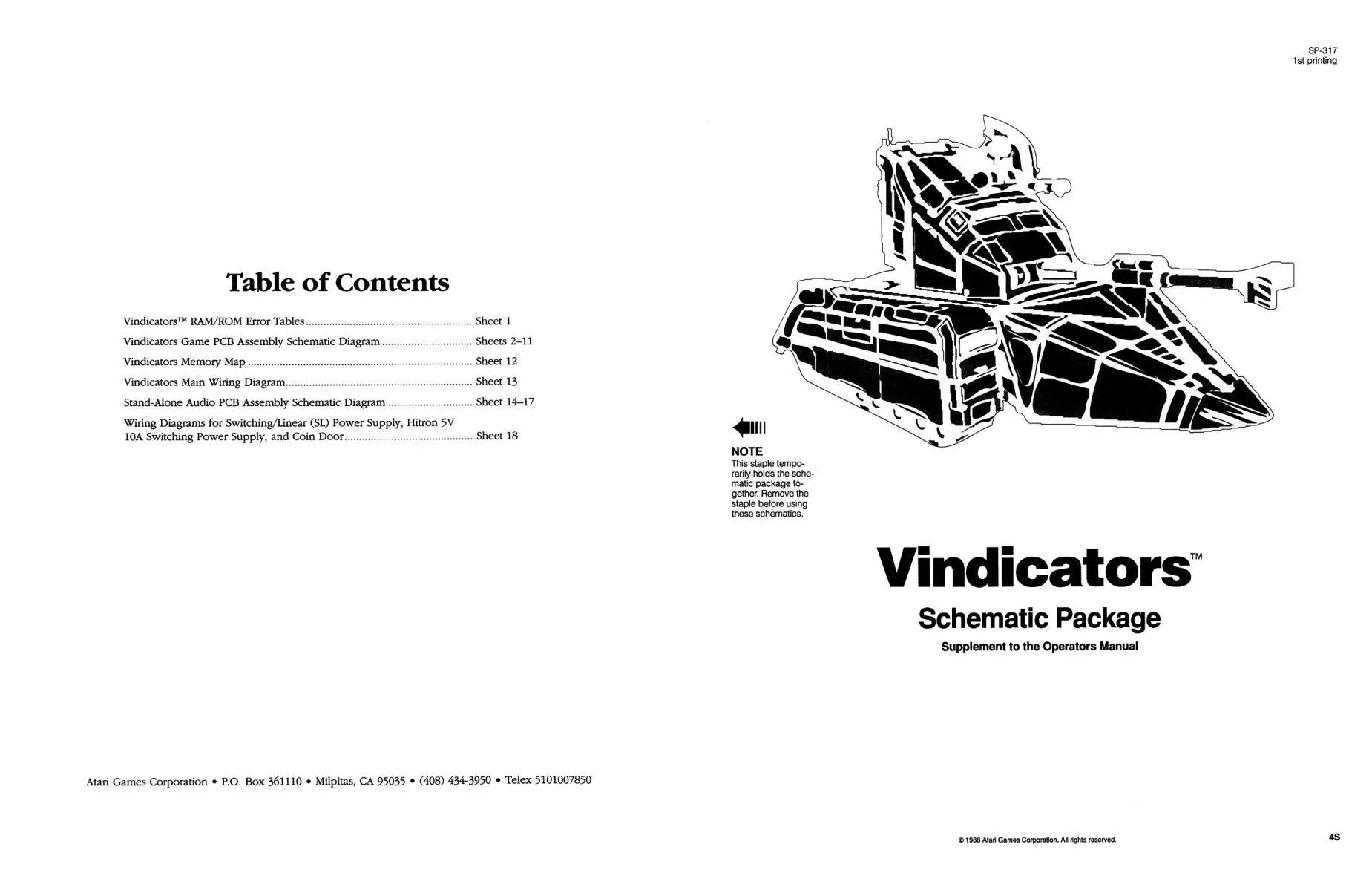 vindicators package schematic|atari|schematics-and-wiring|.webp