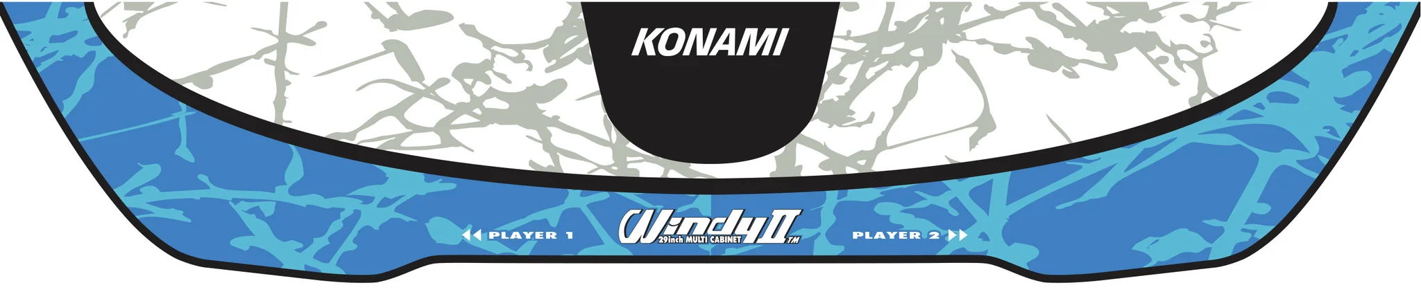 windy ii 2p control panel overlay manual|konami|cabinets|.webp