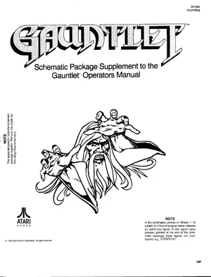 gauntlet package supplement to the operation manual|atari|schematics-and-wiring|.webp