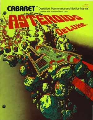 asteroids deluxe caberat tm-173 manual|atari|games|1st printing.webp