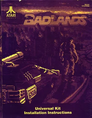 badlands universal tm-344 conversion kit instructions|atari|games|1st printing.webp