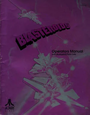 blasteroids operation manual|atari|games|1st printing.webp