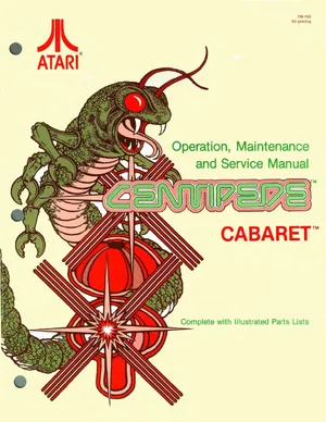 centipede caberat tm-189 manual|atari|games|4th printing.webp