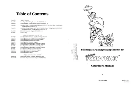 food fight sp-229 manual|atari|games|1st printing.webp
