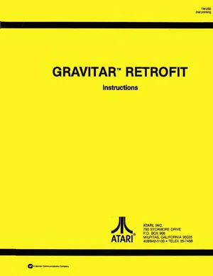 gravitar black widow retrofit tm-232 manual|atari|games|2nd printing.webp