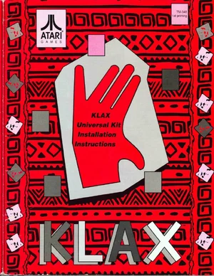 klax tm-348 universal conversion kit instructions|atari|games|1st printing.webp
