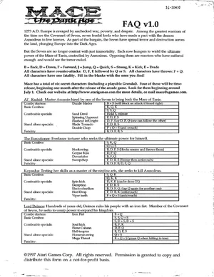 mace the dark age official faq v 1 manual|atari|games|v1.webp