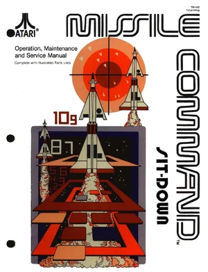 missile command sitdown tm-162 manual|atari|games|1st printing.webp