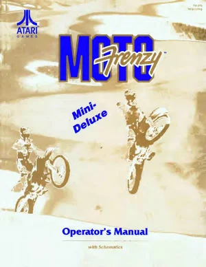 moto frenzy mini deluxe manual|atari|games|1st printing.webp