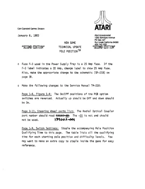 pole position tech update manual|atari|games|.webp