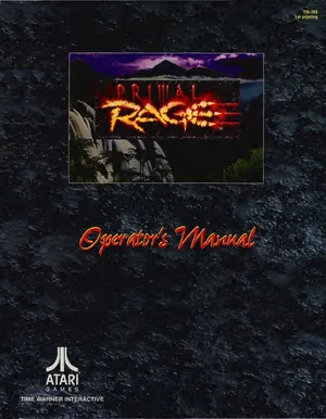 primal rage tm-395 manual|atari|games|1st printing.webp