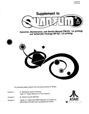 quantum maintenance service manual|atari|games|.webp