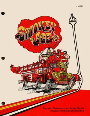 smokey joe tm-116 manual|atari|games|1st printing.webp