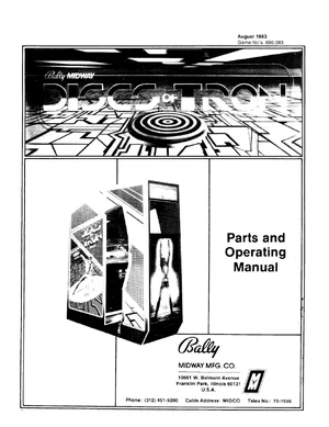 discs of tron manual|bally-midway|games|.webp