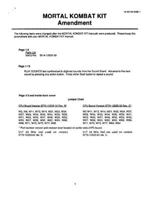 mortal kombat amendment conversion kit instructions|bally-midway|games|.webp