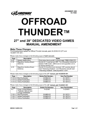 off road thunder amendment manual|bally-midway|games|.webp