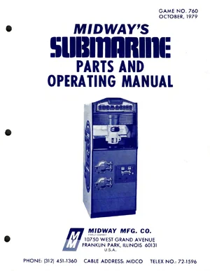submarine operation manual|bally-midway|games|.webp