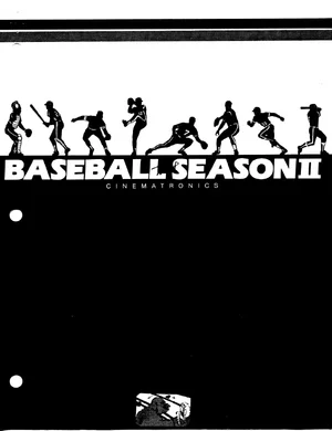 baseball the season ii installation maintenance manual|bally-sente|games|.webp