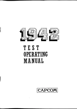 1942 operation manual|capcom|games|.webp