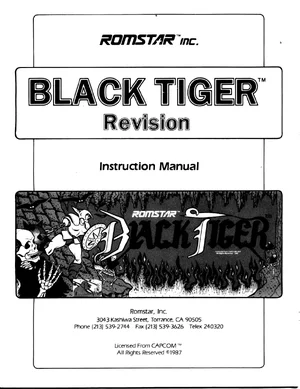 black tiger manual|capcom|games|.webp
