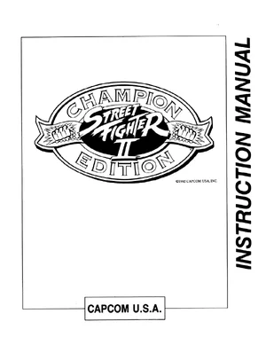 street fighter ii the world warrior instruction manual|capcom|games|.webp